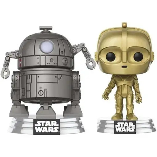 Figura Funko Pop! Star Wars Concept Series R2-D2 y C-3PO Modelo 63727