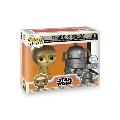 Figura Funko Pop! Star Wars Concept Series R2-D2 y C-3PO Modelo 63727