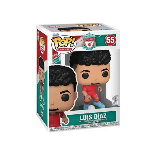 Figura Funko Pop! Fútbol Liverpool Luis Díaz Modelo 55 | 73934