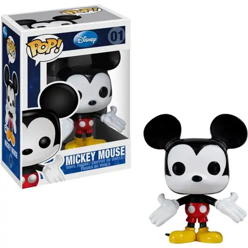 Figura Funko Pop! Disney Mickey Mouse Modelo 01 | 02342
