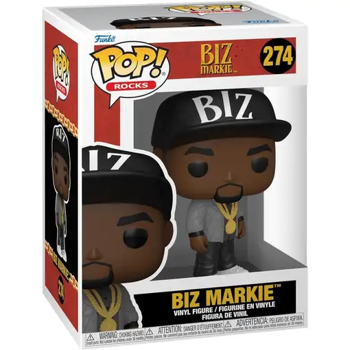 Figura Funko Pop! Rocks Biz Markie Modelo 274 | 64056