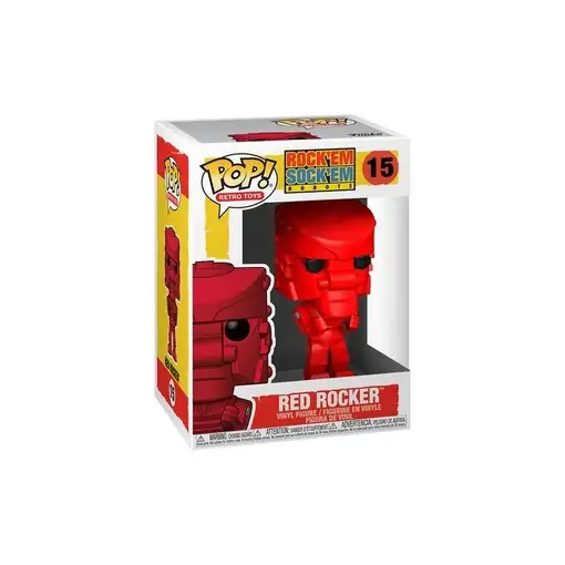 Figura Funko Pop! Juguetes Retro Robots Red Rocker Modelo 15 | 51321