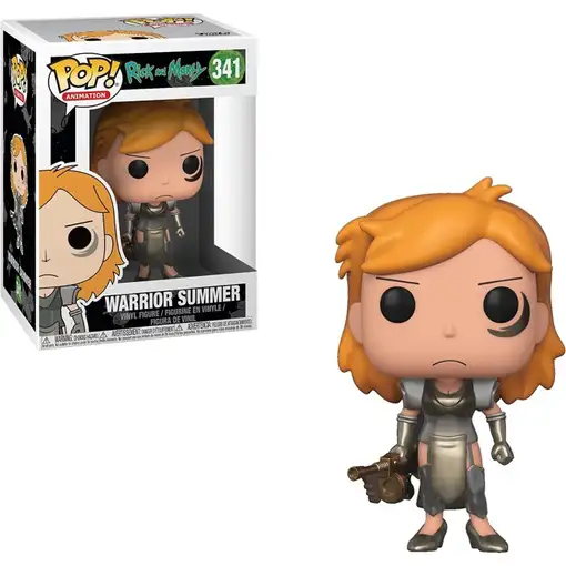 Figura Funko Pop! Animación Rick & Morty Summer Guerrera Modelo 341 | 28452
