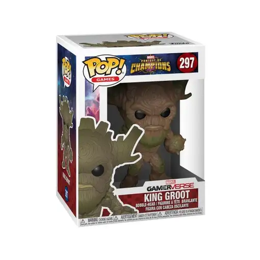 Figura Funko Pop! Juegos Marvel Contest of Champions King Groot Modelo 297 | 2670