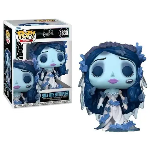 Figura Funko Pop! Plus La Novia Cadáver Emily con Mariposas Modelo 1830 | 86263