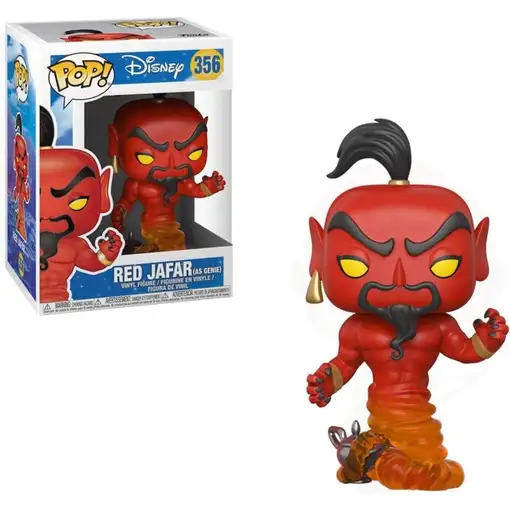 Figura Funko Pop! Disney Jafar Rojo (convertido en Genio) Modelo 356 | 24403