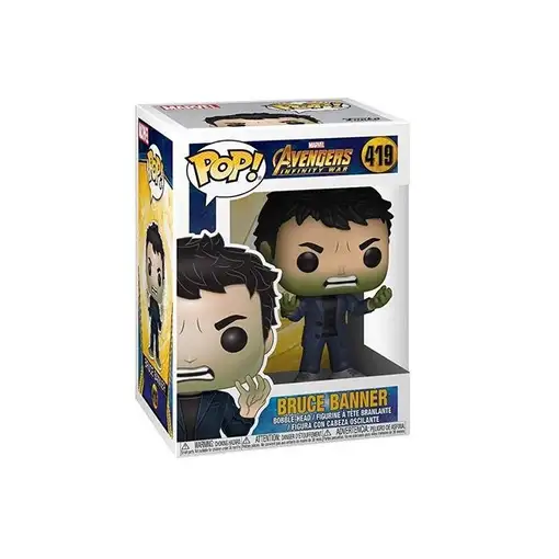 Figura Funko Pop! Marvel Avengers Infinity War Bruce Banner Modelo 419 | 35776