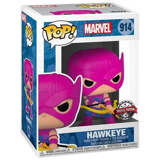 Figura Funko Pop! Marvel Hawkeye Modelo 914 | 51291 Edición Especial