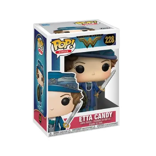 Figura Funko Pop! Héroes Wonder Woman Etta Candy Modelo 228 | 24972