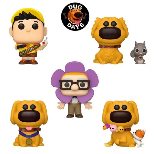 Funko Pop Disney Up Dug Days Carl