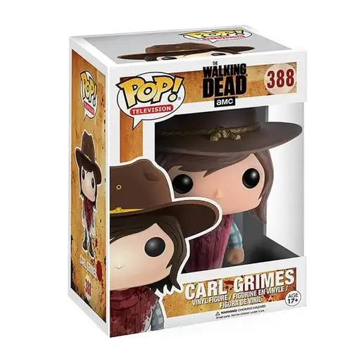 Figura Funko Pop! Series The Walking Dead Carl Grimes Modelo 388 | 11068