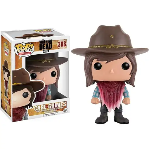 Figura Funko Pop! Series The Walking Dead Carl Grimes Modelo 388 | 11068
