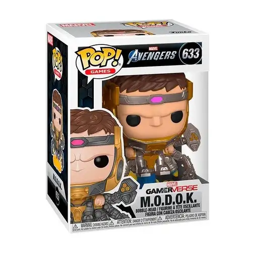 Figura Funko Pop! Juegos Marvel Avengers M.O.D.O.K. Modelo 633 | 47814