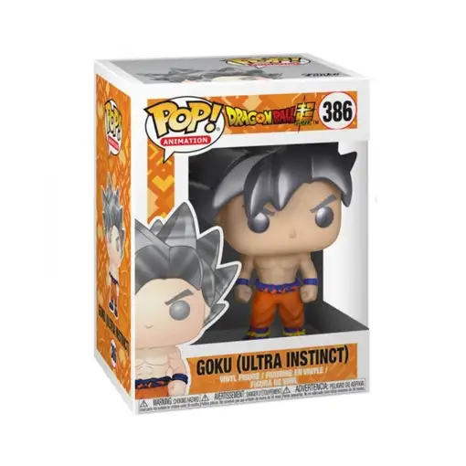 Figura Funko Pop! Bola de Dragón Z Goku Ultra Instinct Modelo 386 | 31633