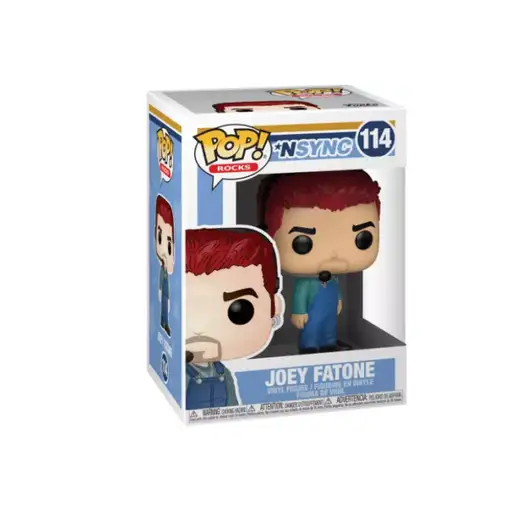 Figura Funko Pop! Rocks NSYNC Joey Fatone Modelo 114 | 34541