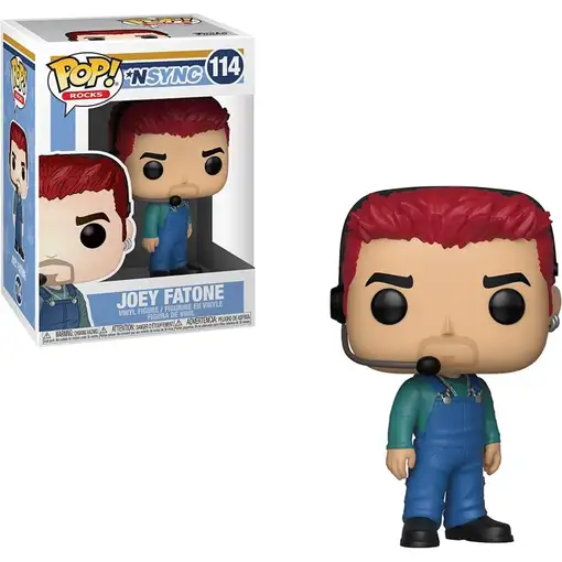 Figura Funko Pop! Rocks NSYNC Joey Fatone Modelo 114 | 34541