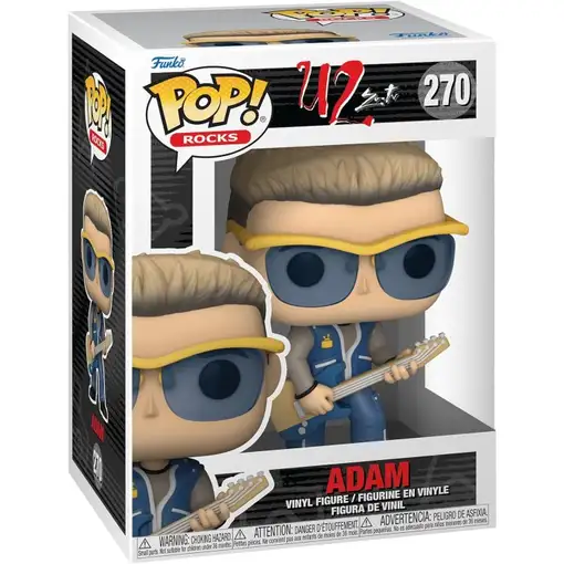 Figura Funko Pop! Rocks U2 Adam Modelo 270 | 64032