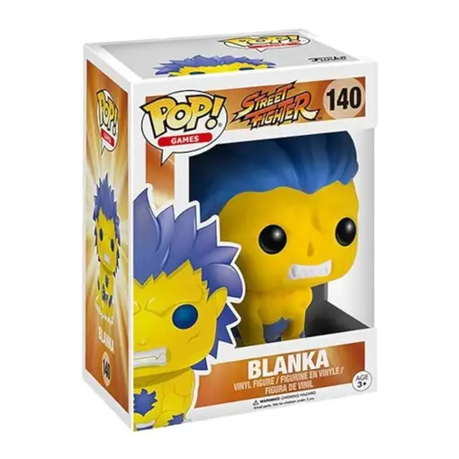 Figura Funko Pop! Juegos Street Fighter Blanka Modelo 140 | 12418