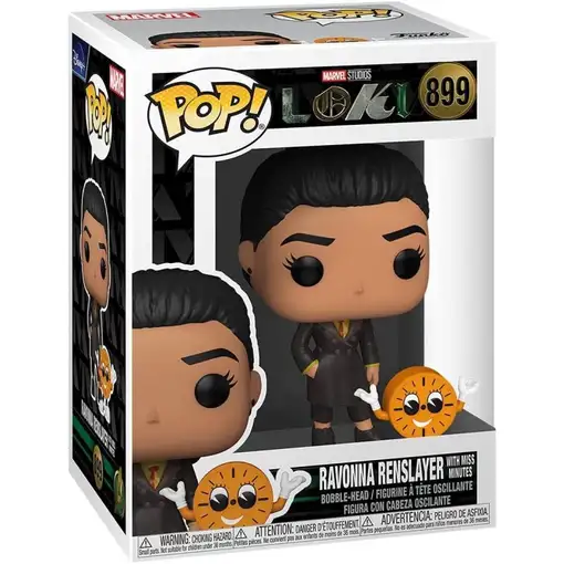 Funko Pop Marvel Loki Ravonna con Miss Minutos