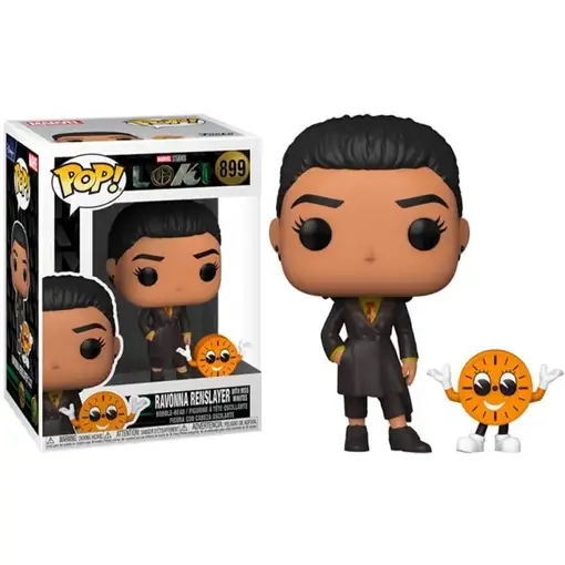Funko Pop Marvel Loki Ravonna con Miss Minutos