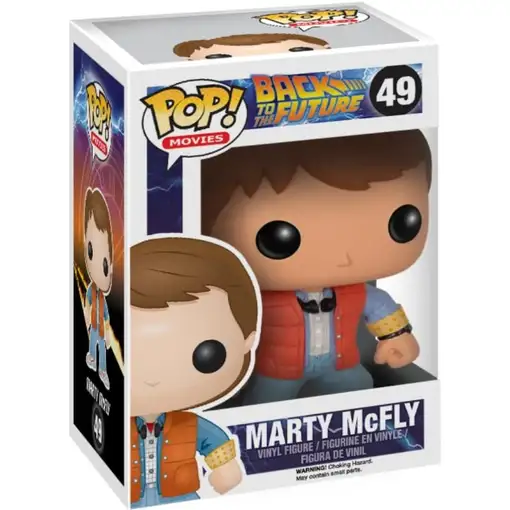 Figura Funko Pop! Películas Regreso al Futuro Marty McFly Modelo 49 | 03400