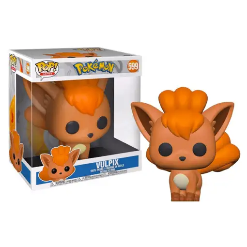 Figura Funko Pop! Juegos Pokemon Vulpix Goupix Modelo 599 | 63700 Gigante 25 cms