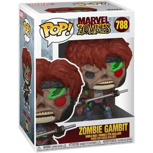 Figura Funko Pop! Marvel Zombies Zombie Gambit Modelo 788 | 49941