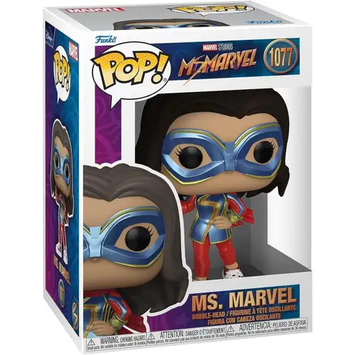 Figura Funko Pop! Marvel Ms. Marvel Modelo 1077 | 59495