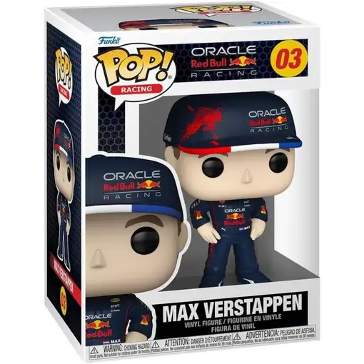 Figura Funko Pop! Fórmula 1 Max Verstappen Modelo 03 | 72217