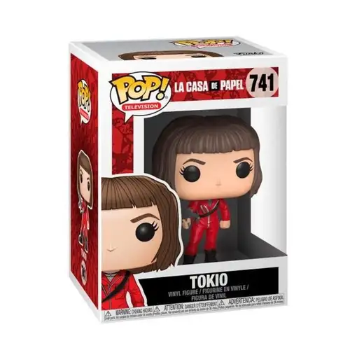 Figura Funko Pop! Televisión La Casa de Papel Tokio Modelo 741 | 34488