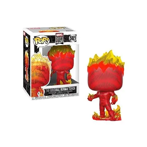 Figura Funko Pop! Marvel 80th Antorcha Humana Modelo 501 | 42653