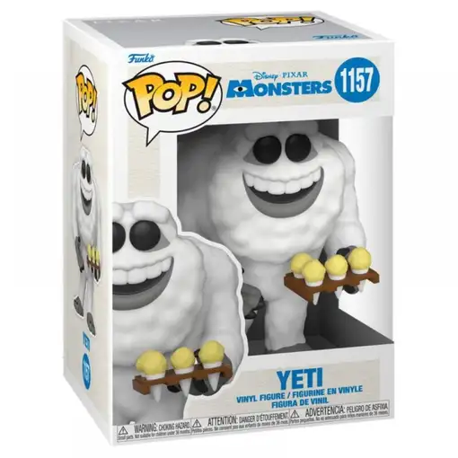 Figura Funko Pop! Disney Monstruos S.A. Yeti Modelo 1157 | 57745