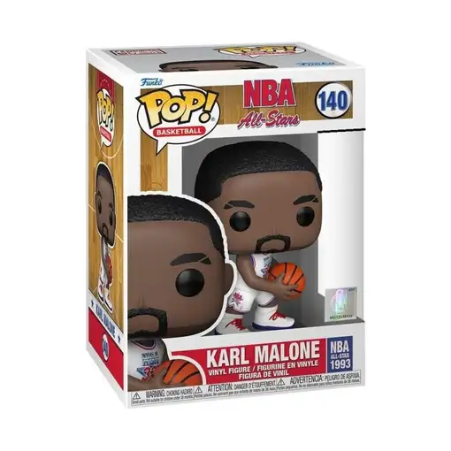 Figura Funko Pop! Baloncesto NBA All Stars Karl Malone Modelo 140 | 59371