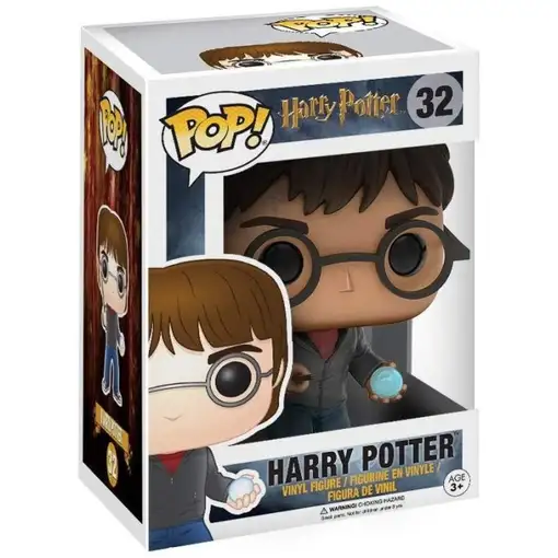 Figura Funko Pop! Harry Potter con varita y esfera Modelo 32| 10988