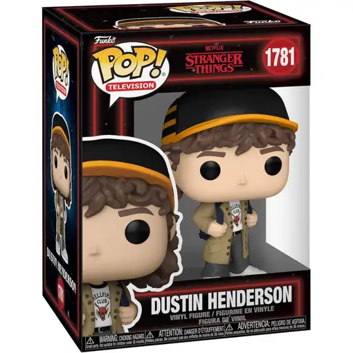 Figura Funko Pop! Televisión Stranger Things Dustin Henderson Modelo 1781 | 75751
