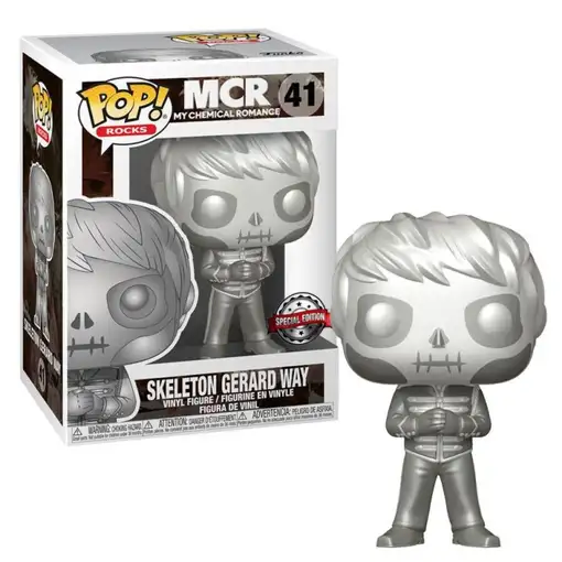 Figura Funko Pop! Rocks MCR Skeleton Gerard Way Modelo 41 | 56137