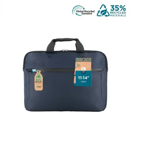 Mobilis 005039 maletines para portátil 35,6 cm (14") Maletín Azul