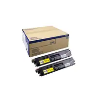 Brother TN-329YTWIN cartucho de tóner 2 pieza(s) Original Amarillo