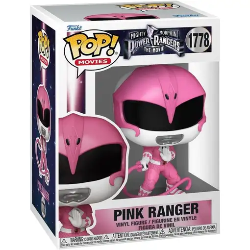 Figura Funko Pop! Televisión Power Rangers Ranger Rosa Modelo 1778 | 81196
