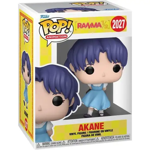 Figura Funko Pop! Animación Ranma 1/2 Akane Modelo 2027 | 86782