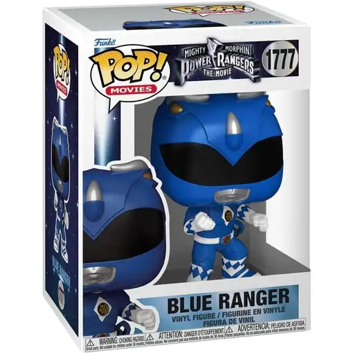 Figura Funko Pop! Televisión Power Rangers Ranger Azul Modelo 1777 | 81194