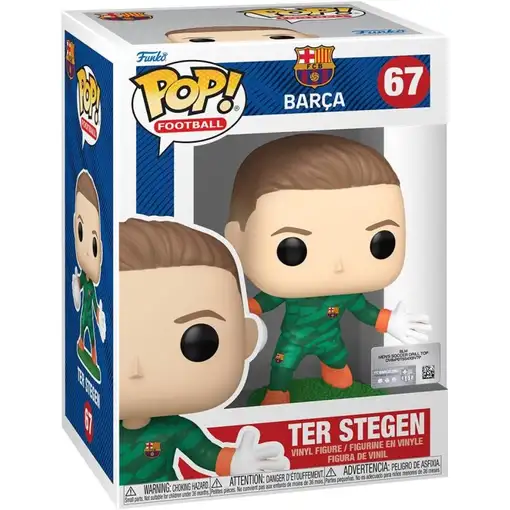 Figura Funko Pop! Football Barça Ter Stegen Modelo 67 | 81534