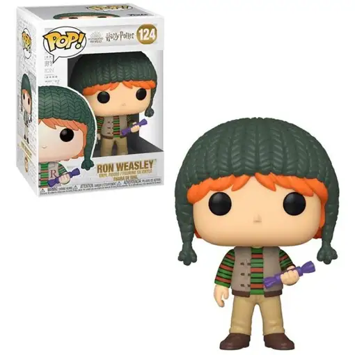 Figura Funko Pop! Harry Potter Holiday Ron Weasley Modelo 124 | 51154