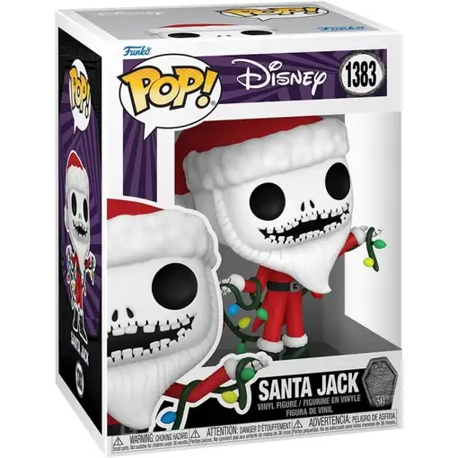 Figura Funko Pop! Disney Pesadilla antes de Navidad Santa Jack Modelo 1383 | 7238