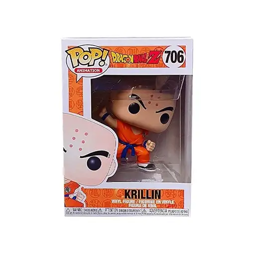 Figura Funko Pop Bola de Dragón Z - KrillinDisc - Krillin 706 - 44263