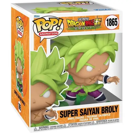 Figura Funko Pop! Dragon Ball Super Saiyan Broly Modelo 1865 | 80363