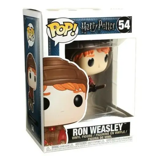 Figura Funko Pop! Harry Potter Ron Weasley sobre escoba Modelo 54 | 26721