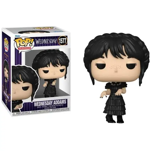 Figura Funko Pop! Televisión Miércoles Miércoles Addams Modelo 1577 | 83316