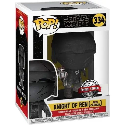 Figura Funko Pop! Star Wars Caballero de Ren Con Cañón En Brazo Modelo 334 | 3990