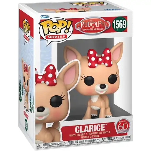 Figura Funko Pop! Películas Rudolph Clarice Modelo 1569 | 80794